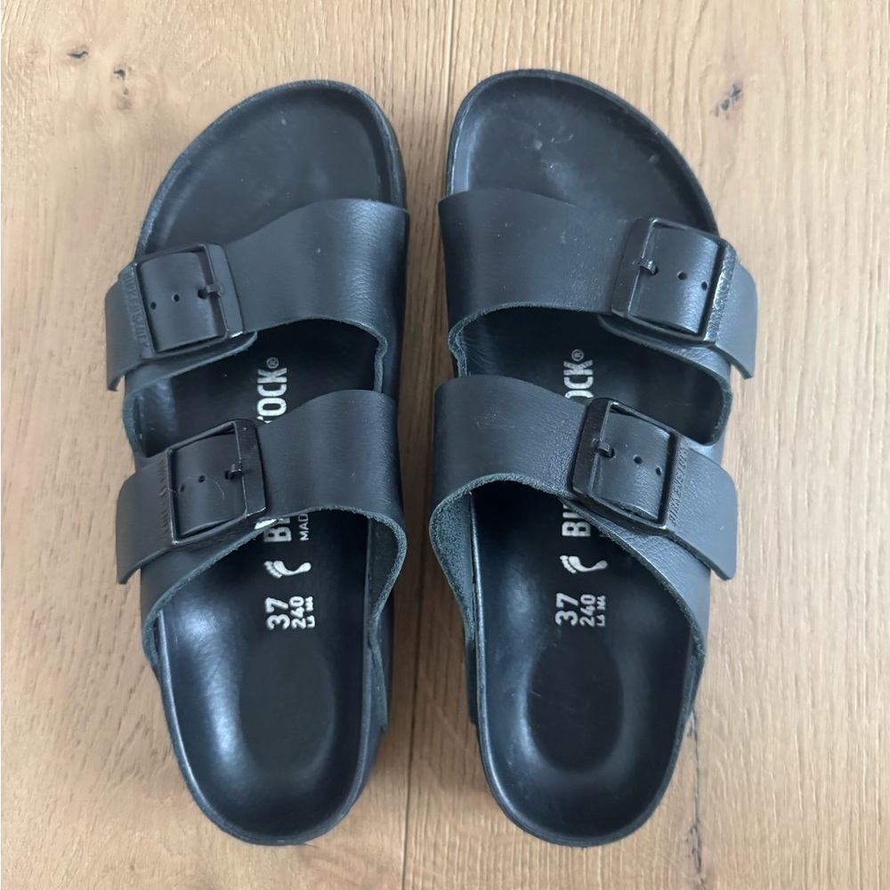 Birkenstock Arizona Black Sandals
